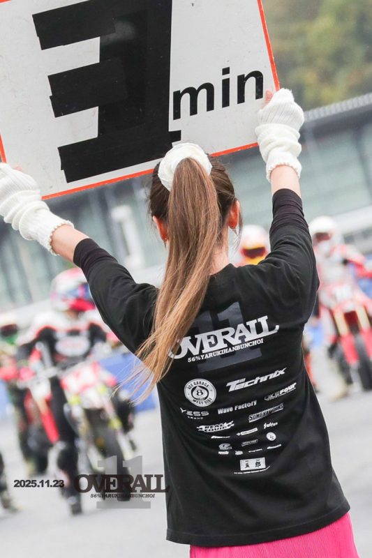 #OVERALL11 レースリザルトをGoogleドライブに…（写真1）